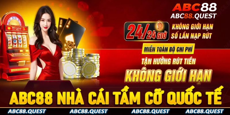 ABC88 – Nhà cái tầm cỡ quốc tế với tiềm lực kinh tế khủng